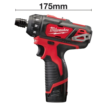 Аккумуляторный шуруповерт Milwaukee М12 BD-202C  (Арт. 4933441900)