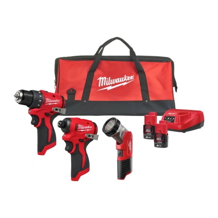 Набор инструментов Milwaukee M12 BLPP3A-202B (замена для 4933441225) (Арт. 4933499694)