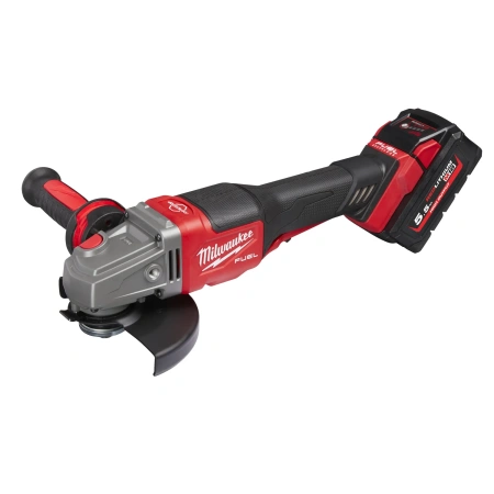 Аккумуляторная углошлифовальная машина (УШМ, Болгарка) Milwaukee M18 FHSAG125 XPDB-552X FUEL 125мм  (Арт. 4933471080)