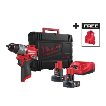 Аккумуляторная ударная дрель-шуруповерт Milwaukee M12 FPD2MC-602X FUEL (Арт. 4933499463)