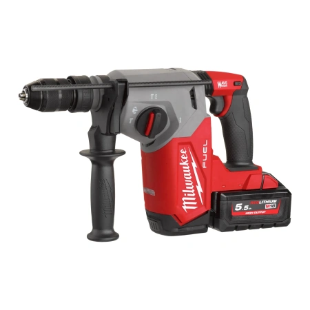 Аккумуляторный 4-х режимный SDS-Plus перфоратор со съемным патроном FIXTEC Milwaukee M18 FHX-552X FUEL (Арт. 4933478889)