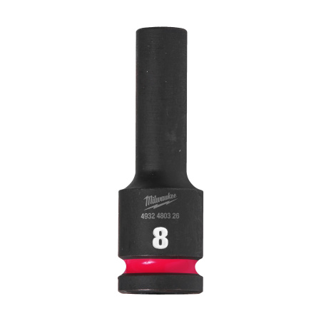 Головка ударная удлиненная Milwaukee 1/2'' 8 мм (замена для 4932352847) (Арт. 4932480326)