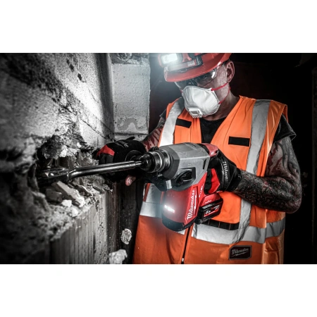 Аккумуляторный 4-х режимный SDS-Plus перфоратор Milwaukee M18 ONE FH-0 FUEL ONE-KEY (Арт. 4933478895)