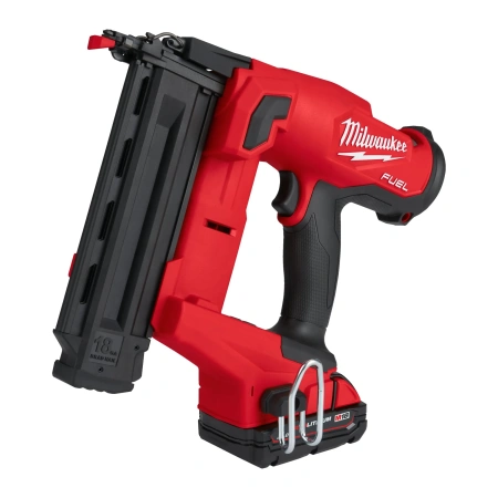Аккумуляторный гвоздезабиватель(нейлер) с прямым магазином Milwaukee M18 FN18GS-202X FUEL  (Арт. 4933471407)