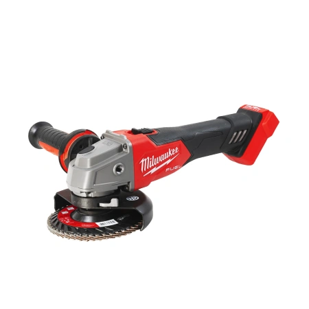 Аккумуляторная углошлифовальная машина (УШМ, Болгарка) Milwaukee M18 FSAG125 X-0 FUEL 125мм (Арт. 4933478701)