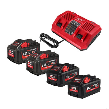 Энергокомплект Milwaukee M18 HNRGO2-824 (Арт. 4932492934)