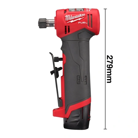 Аккумуляторная цанговая угловая шлифовальная машина Milwaukee M12 FDGA-422B FUEL  (Арт. 4933471439)