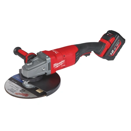 Аккумуляторная углошлифовальная машина (УШМ, Болгарка) Milwaukee M18 FLAG230 XPDB-121C FUEL 230мм  (Арт. 4933464115)
