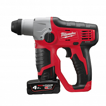 Аккумуляторный компактный 2-х режимный SDS-Plus перфоратор Milwaukee M12 H-402C  (Арт. 4933441164)