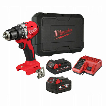 Аккумуляторная ударная дрель-шуруповерт Milwaukee M18 BLPDRC-422C (замена для 4933472116) (Арт. 4933492825)