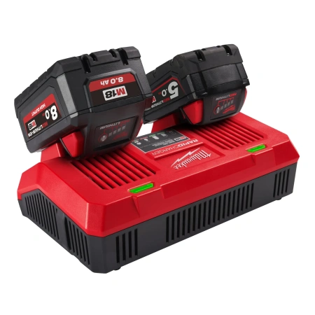 Сверхбыстрое зарядное устройство Milwaukee M18 DFC на 2 порта  (Арт. 4932472073)