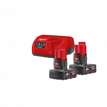 Энергокомплект Milwaukee M12 NRG-602  (Арт. 4933451903)