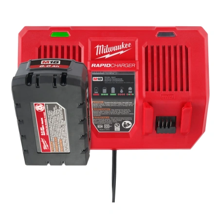 Сверхбыстрое зарядное устройство Milwaukee M18 DFC на 2 порта  (Арт. 4932472073)