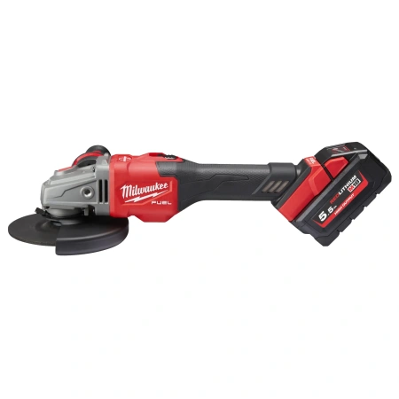 Аккумуляторная углошлифовальная машина (УШМ, Болгарка) Milwaukee M18 FHSAG125 XB-552X FUEL 125мм   (Арт. 4933471079)