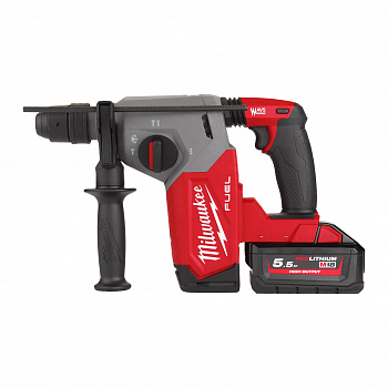 Аккумуляторный 4-х режимный SDS-Plus перфоратор со съемным патроном FIXTEC Milwaukee M18 FHX-552X FUEL (Арт. 4933478889)