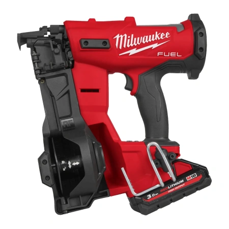 Аккумуляторный гвоздезабиватель(нейлер) с барабанным магазином Milwaukee M18 FRCN45-302X FUEL (Арт. 4933498169)