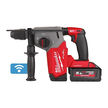 Аккумуляторный 4-х режимный SDS-Plus перфоратор со съемным патроном FIXTEC Milwaukee M18 ONE FHX-552X FUEL ONE-KEY (Арт. 4933478504)