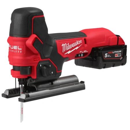 Аккумуляторный лобзик Milwaukee M18 FBJS-502X FUEL (Li-Ion5Ач)  (Арт. 4933464800)